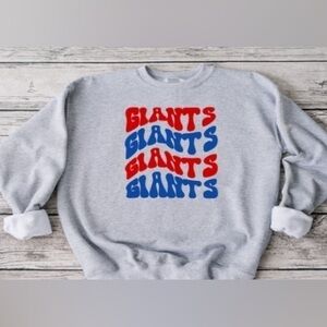Giants wavy crewneck